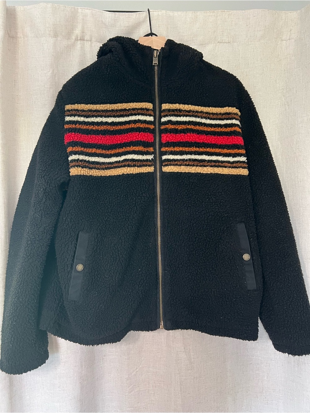 Pendleton Deschutes Sherpa Fleece Jacket (Woodside Hooded Jacket) - Picture 2 of 7